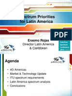 Erasmo Rojas Presentation -Spectrum Priorities for Latin America