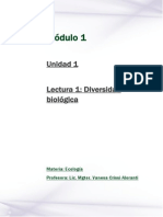 Lectura 1 - Diversidad Biológica