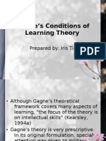 Gagne's Theory