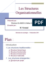 Structures Organisationnelles