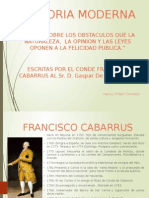 Francisco de Cabarrus. S.XVIII