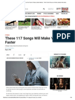 These 117 Songs Will Make You Run Faster - Fitness - MensHealth