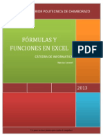 Formulas y funciones Excel