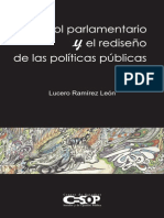 Lucero Ramírez León - El Control Parlamentario y El Rediseño de Las Políticas Públicas