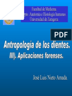 Antropologia de Los Dientes