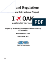 Oakland Airport Rules and Regulations