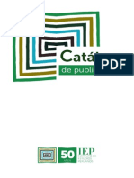 Catalogo de Publicaciones Iep 2015 PDF