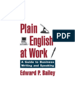 Bailey E.P. - Plain English at Work. A Guide to Business Writing and Speaking - 1996.pdf