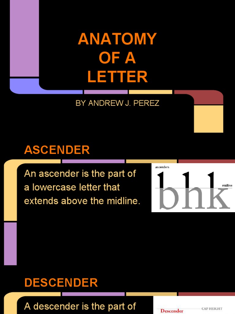Anatomy of A Letter | PDF