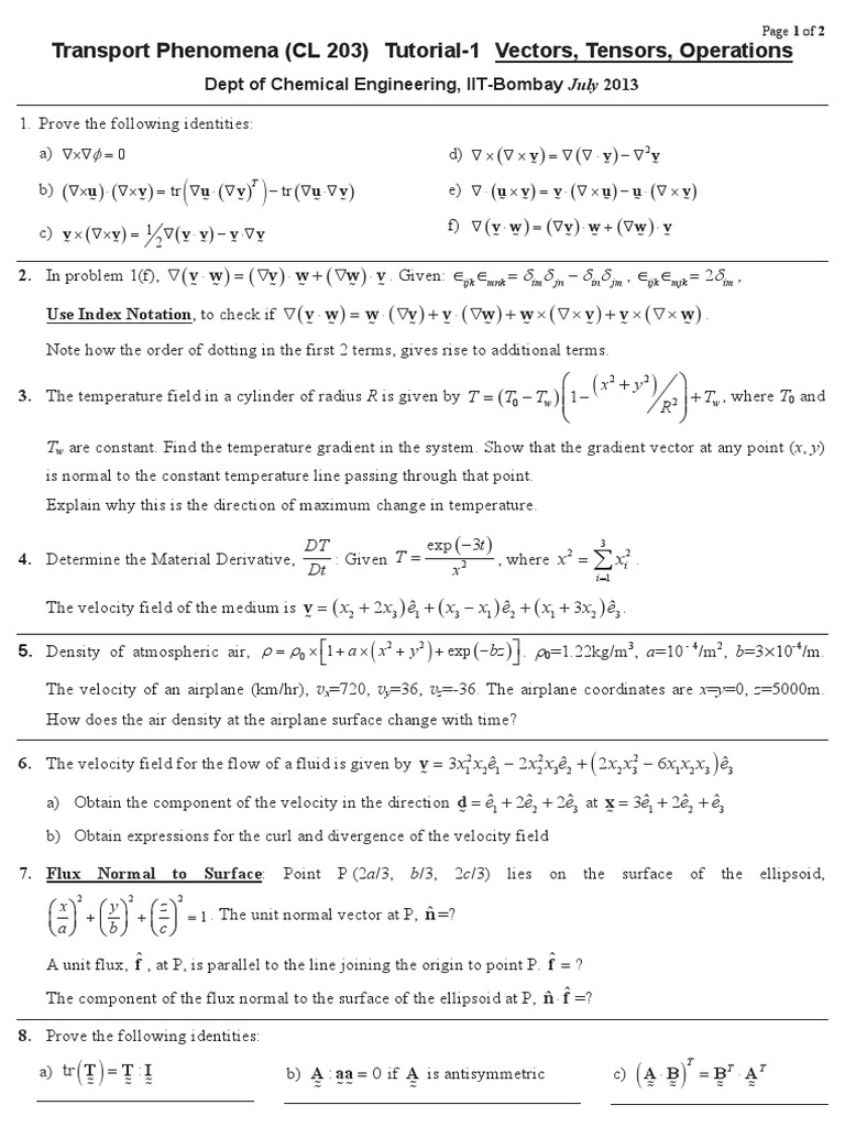 Hmt Problemspdf Stress Mechanics Euclidean Vector