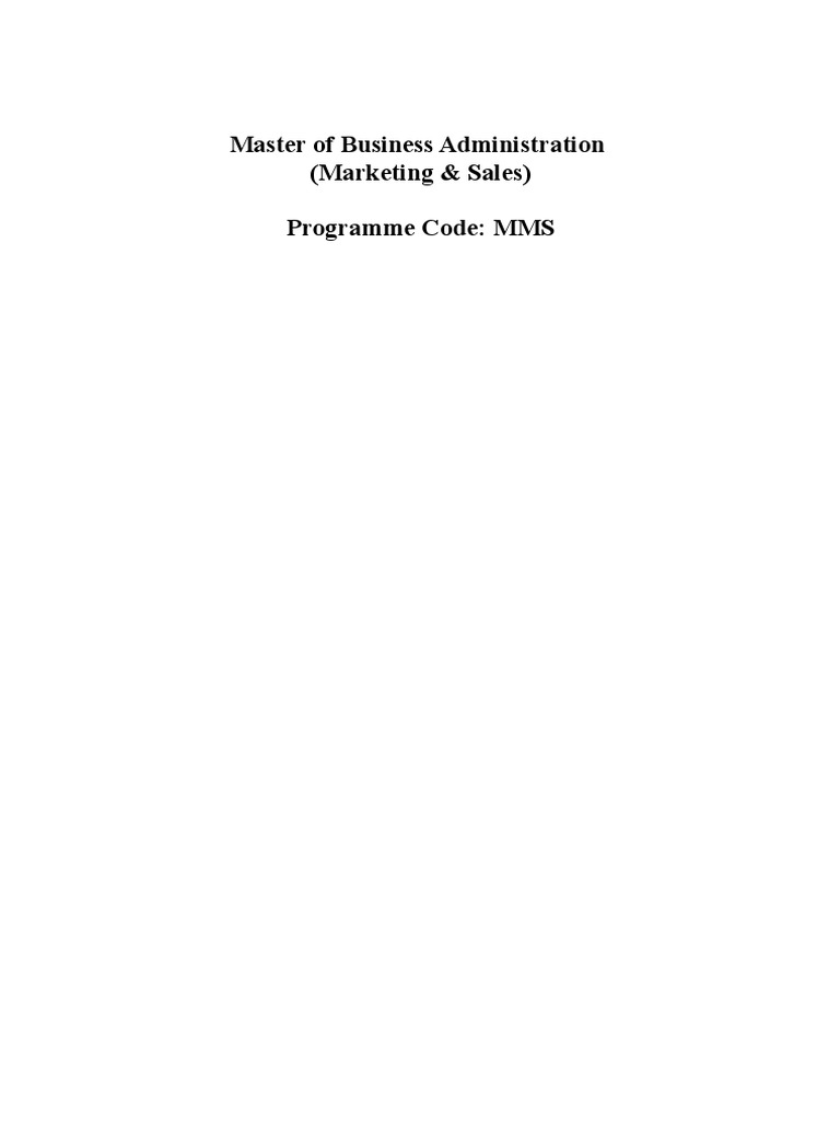 MBA Strategic Management Course Overview | PDF | Strategic Management ...