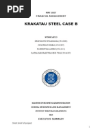 Download Analisis Krakatau Steel B by JonathanSomba SN276448163 doc pdf