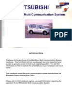 Pajero 2005 Communication System