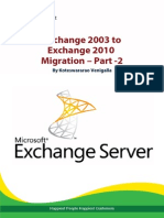 Exchange 2003 to 2010 Migration – Part -2 - Happiest Minds