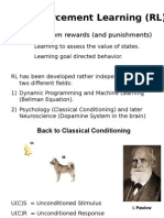 Reinforcement Learning (RL) : Learning From Rewards (And Punishments)