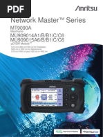 Network Master Series: MT9090A MU909014A1/B/B1/C/C6 MU909015A6/B/B1/C/C6