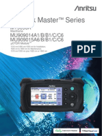 Network Master Series: MT9090A MU909014A1/B/B1/C/C6 MU909015A6/B/B1/C/C6