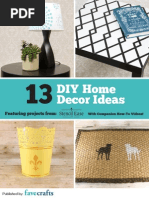 Download 13 DIY Home Decor Ideas Free eBook by Anonymous XiymFuQdF SN276459650 doc pdf