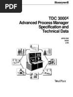 TDC 3000 Advanced Process Manager Specification and Technical Data