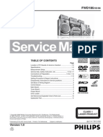 Philips FWD186 Service Manual, Repair Schematics, Online Download