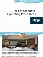Services of Standard Operating Procedures