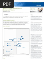 Magic Quadrant For Mobile Application Development Platforms