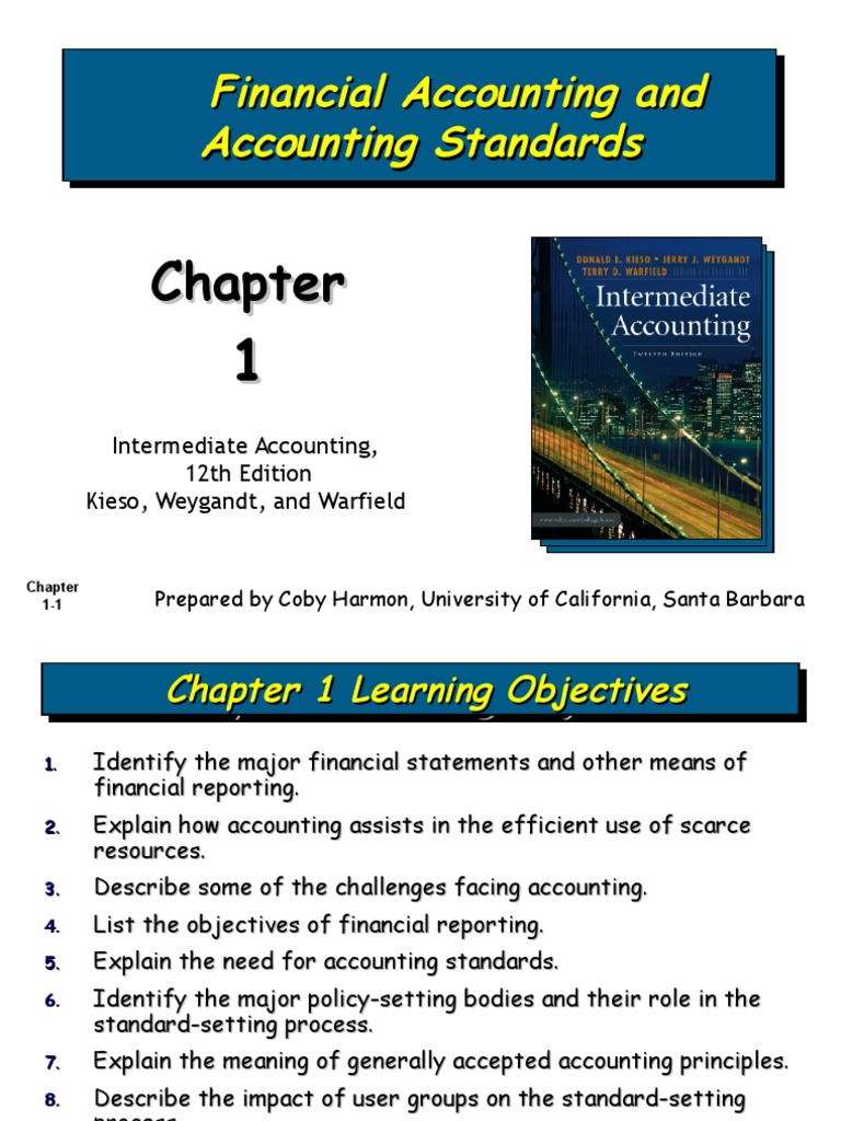 ch01-FinAcc AccStd - Kieso | PDF | Financial Accounting Standards Board ...