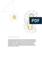 Fasciation: Normal Flower and Fasciated Flower