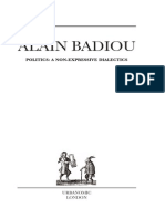 Alain Badiou - Politics-A Non Expressive Dialectics