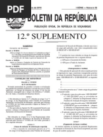 Ao Regulamento Padroes Qualidade Ambiental e Emissao de Efluentes