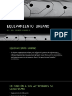 Equipamiento Urbano