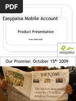 Easypaisa Mobile Account Product Presentation