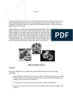 Metal Casting Lecture 1: Introduction to the Metal Casting Process