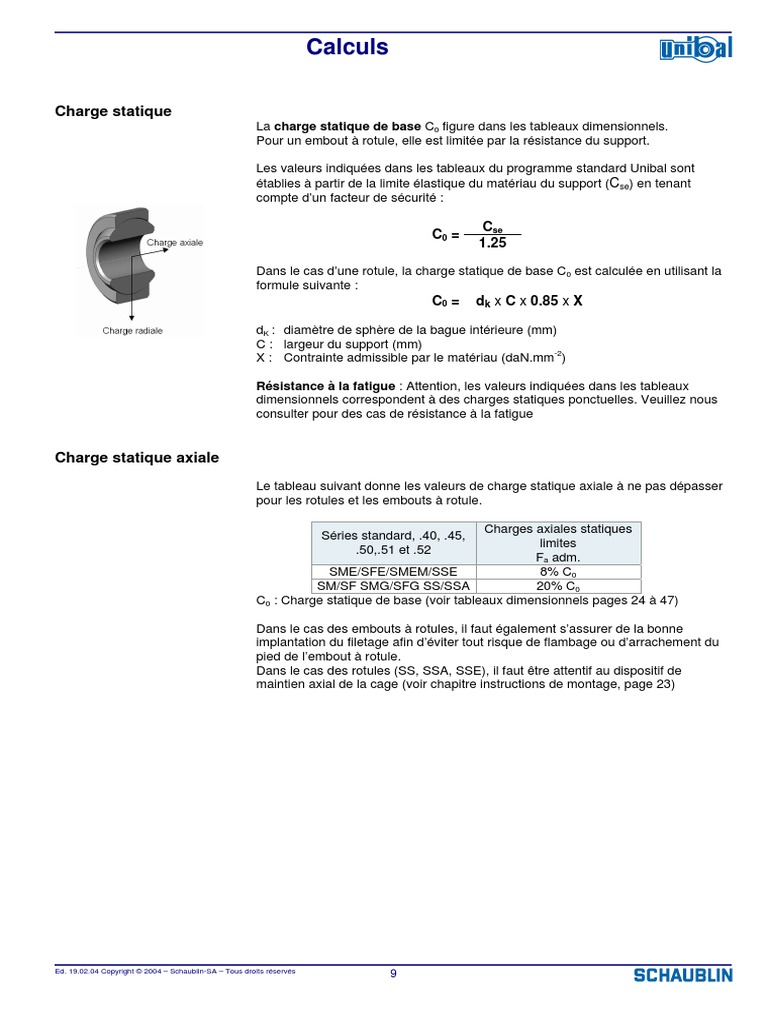 Calcul Rotules | PDF | Fatigue (matériau) | Génie du bâtiment