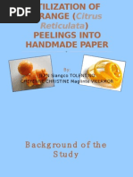 Download Utilization of Orange Citrus Reticulata Peelings Into by photon090109572 SN27649214 doc pdf