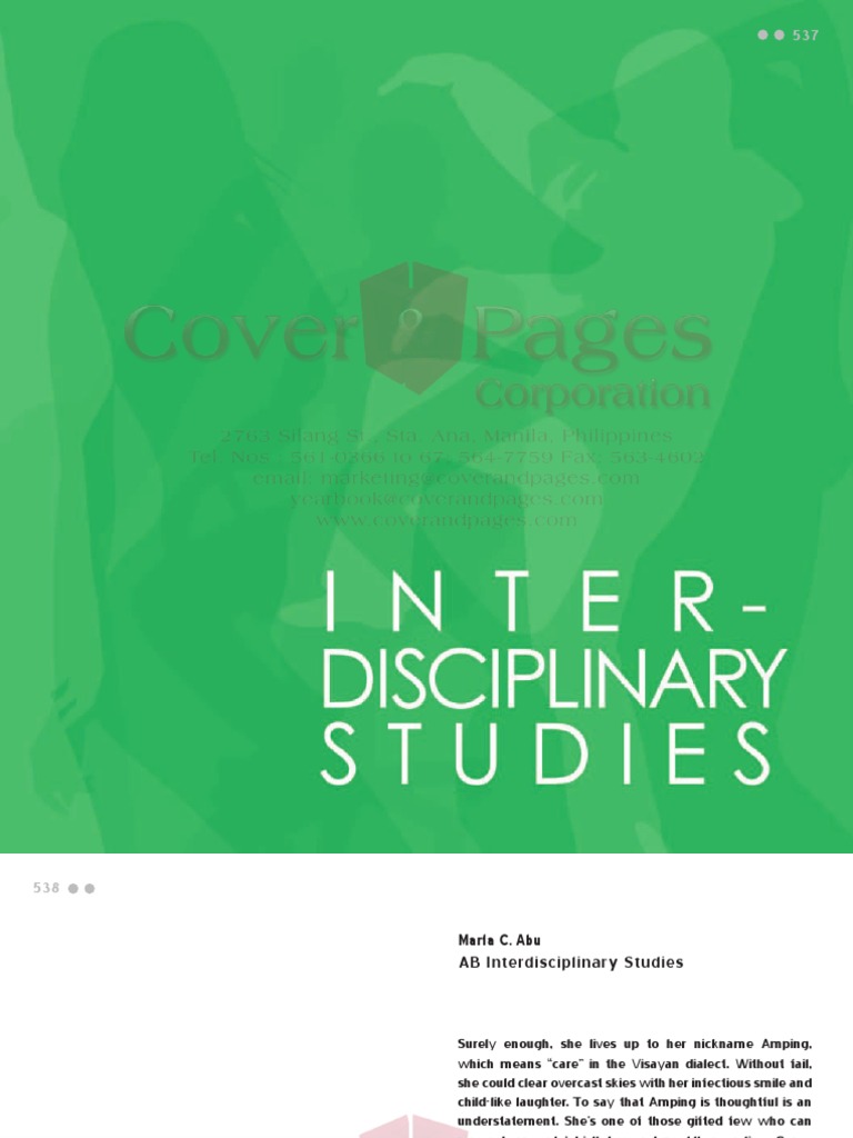 Interdisciplinary Studies Pdf