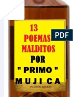 13 POEMAS MALDITOS - Primo Mujica