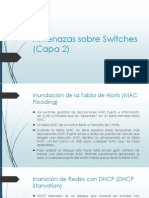 Amenazas Sobre Switches (Capa 2)