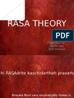 Rasa Theory: Presented By: Neeta Dan Kriti Dhiman