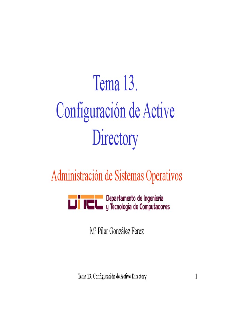 Active Directory | PDF
