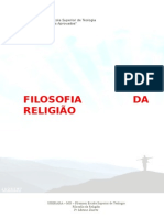 (32) Filosofia Da Religião