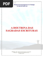 teologia - Doutrina Das Sagradas Escrituras (Bibliologia)