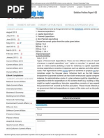 The Expenditure Done by the Government on the MGNREGA Scheme Comes Under The_ - General Knowledge Today