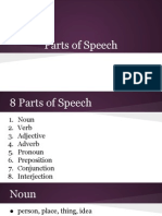 Parts of Speech