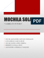 Presentacion Mochila Solar
