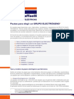 Pautas Para Elegir Grupo Electro