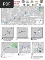 234th Birthday of the City of Los Angeles, Walk and Bike Route for 8-29-15