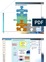 ERP Order fulfillment function - Presales, Sales Module, Sales & Distribution module