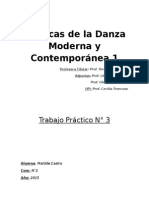 Técnicas de La Danza Moderna y Contemporánea 1