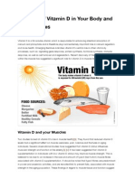 The Role of Vitamin D in Your Body and Your Muscles | Brian Fulton – Registered Massage Therapist